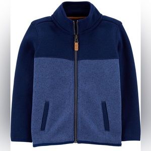 Carter’s Toddler Boy  Zip-Up Sherpa Jacket Size 3T
